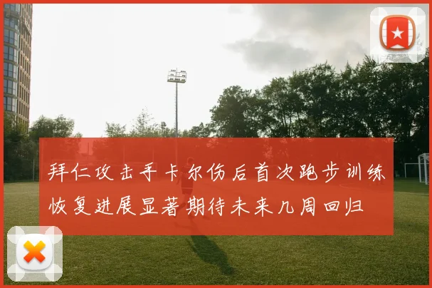 拜仁攻击手卡尔伤后首次跑步训练恢复进展显著期待未来几周回归
